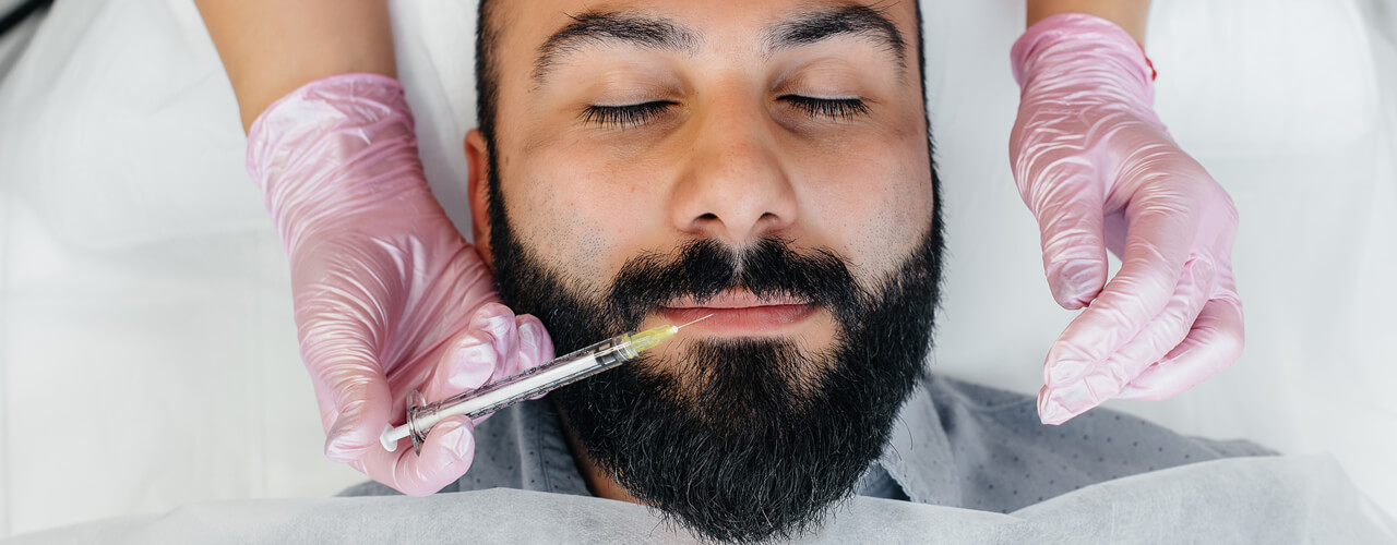 Studio Dentistico Oriolo | Trattamenti Anti Aging Filler Acido Ialuronico Rughe Uomo